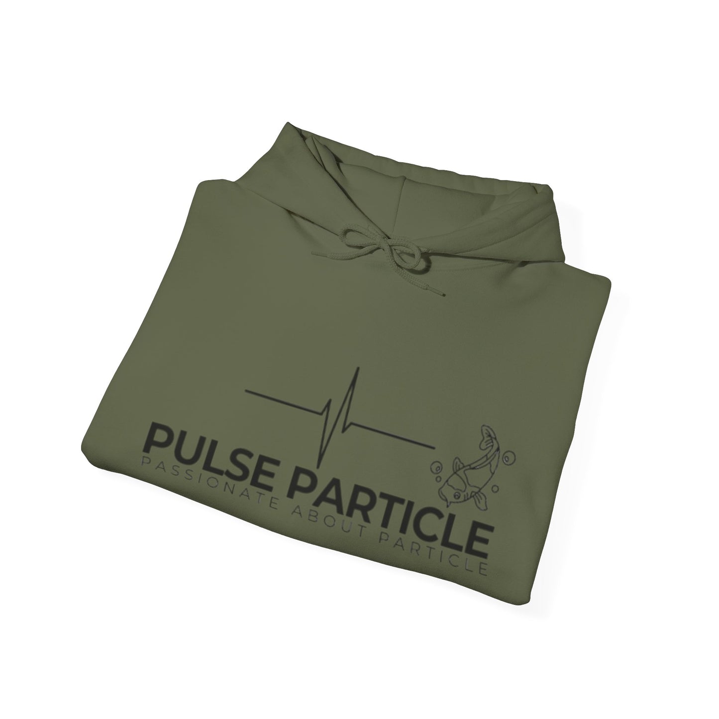 Pulse Particle Unisex Hooded Sweatshirt – Passionate About Particle Design