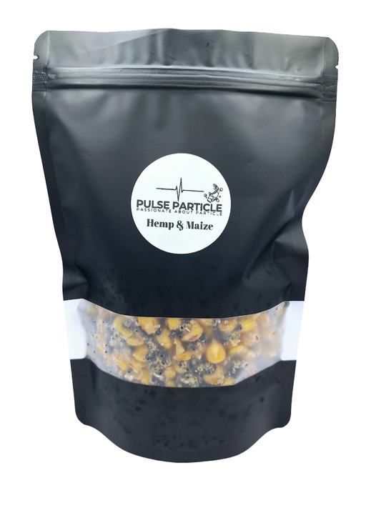 Hemp and Maize Particle Mix 1.8kg - Grab and go bag