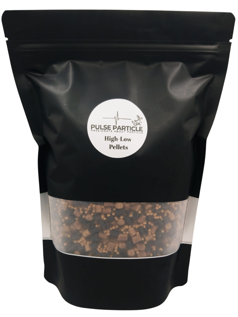 Pulse Particle High Low Mix 1kg (Black Magic Halibut + Coarse Pellets | 2mm & 6mm)