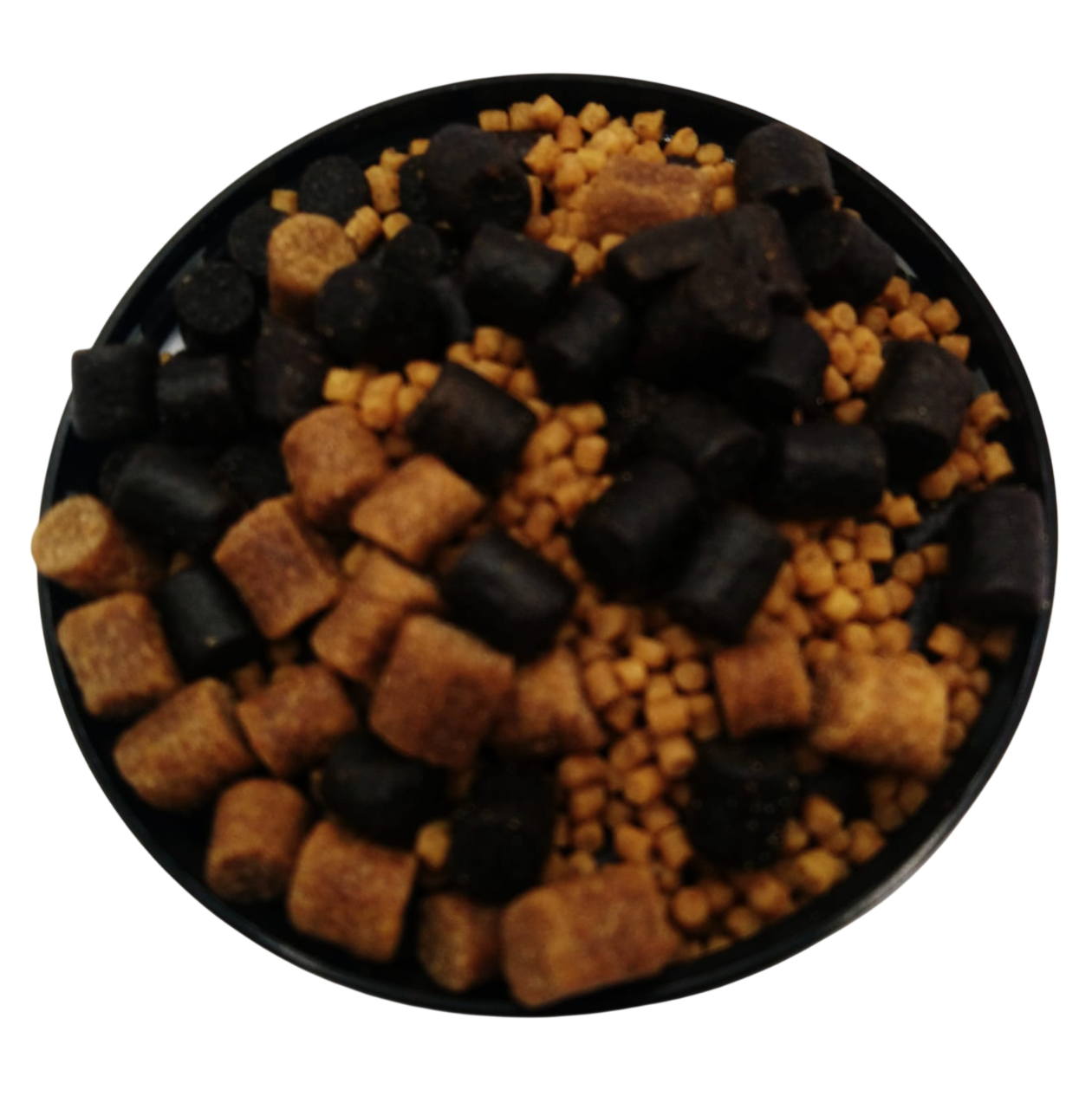Pulse Particle High Low Mix 1kg (Black Magic Halibut + Coarse Pellets | 2mm & 6mm)